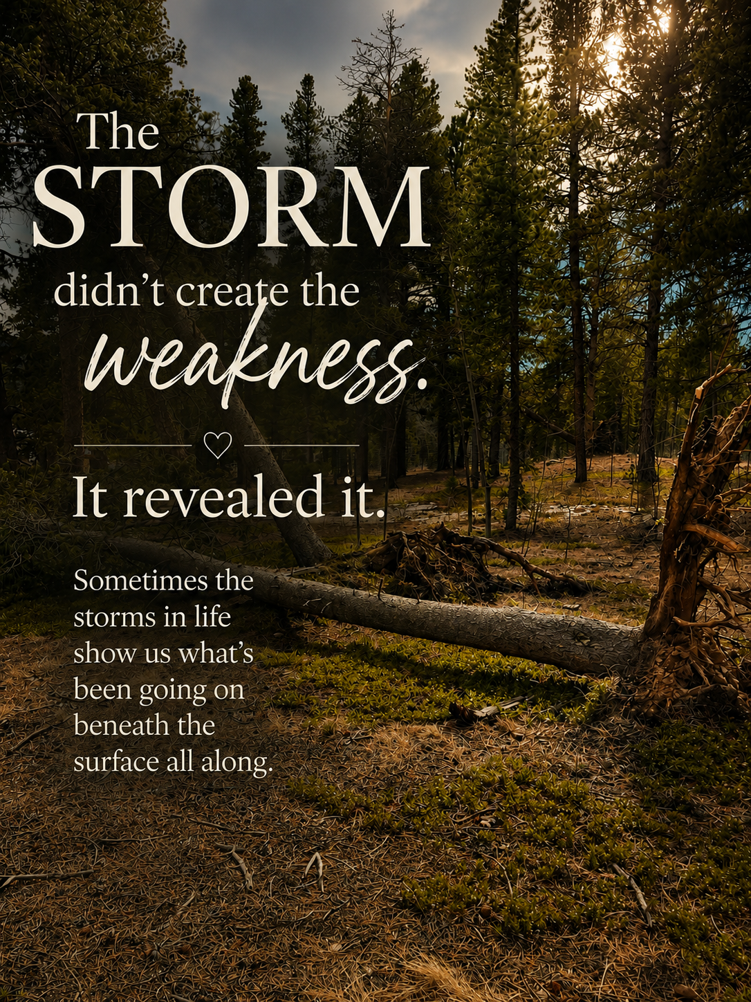 When The Storms Come